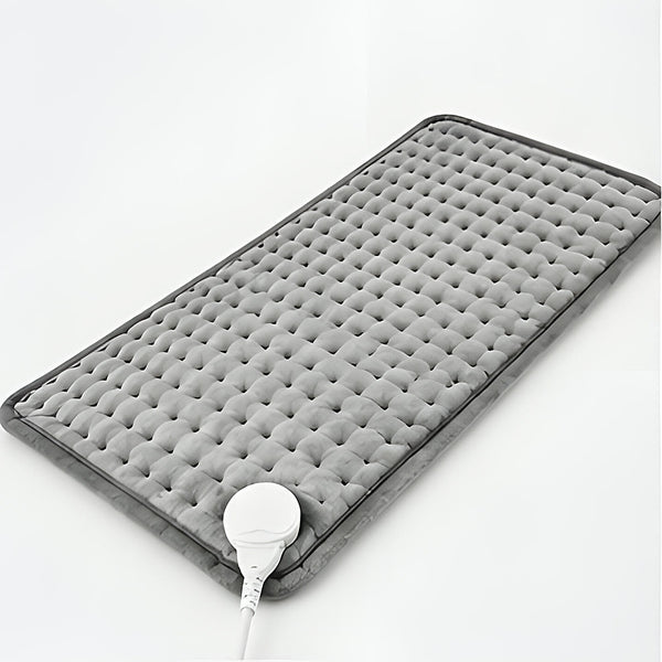 Coussin Chauffant Nordheat Dos & Nuque – 9 Niveaux de Chaleur, Minuterie Auto, 30x60cm